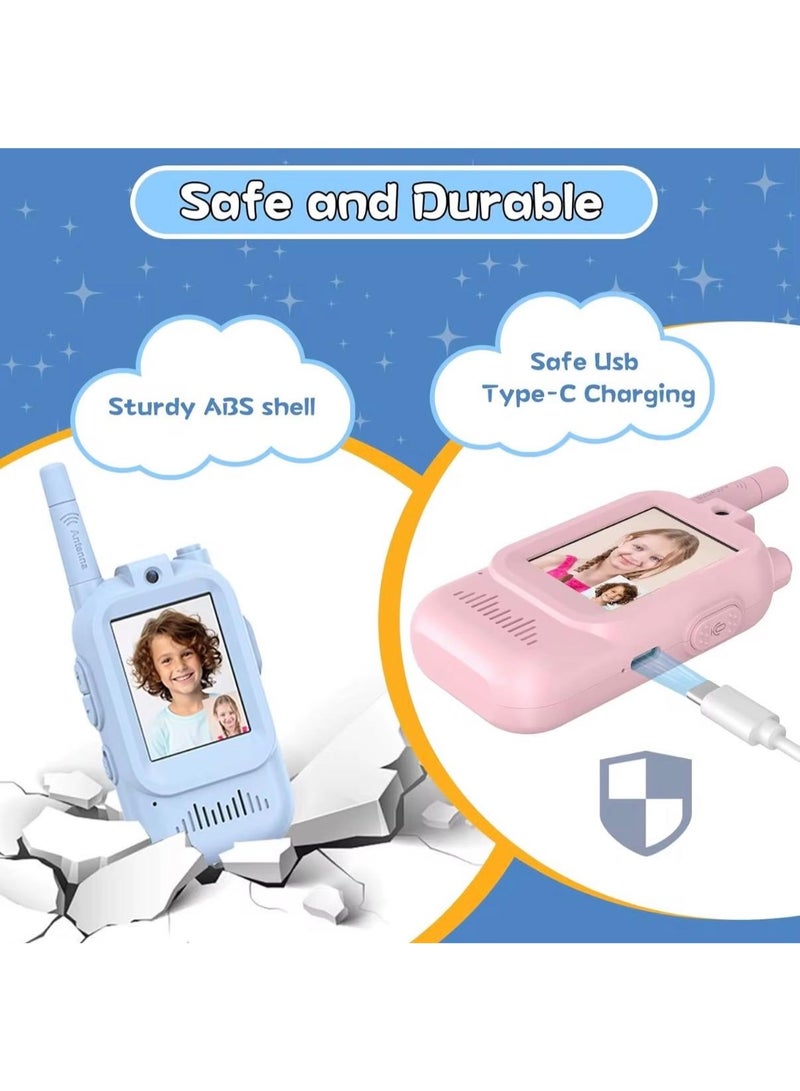 توي لاند لعبة تواصل فيديو للأطفال - تفاعل ثنائي الاتجاه بالفيديو والصوت، صوت واضح، استخدام سهل بزر واحد، لعبة تفاعلية بين الوالدين والطفل - Image 4